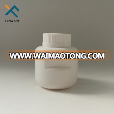 white boston plastic medicine capsule pill bottle